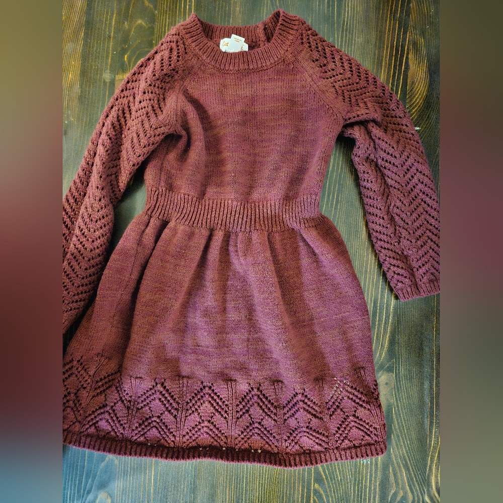 Cat & Jack Dress and Cardigan